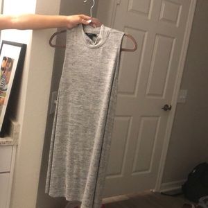 gray dress